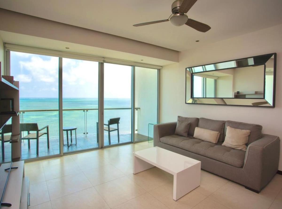 Ocean View 3 Bedroom Condo! Infinity Pool Cancun Exterior photo